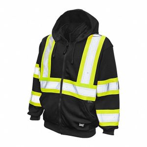 Tough Duck Hi-Viz Full Zip Hoodie