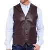 Cripple Creek Men's Leather Vest
